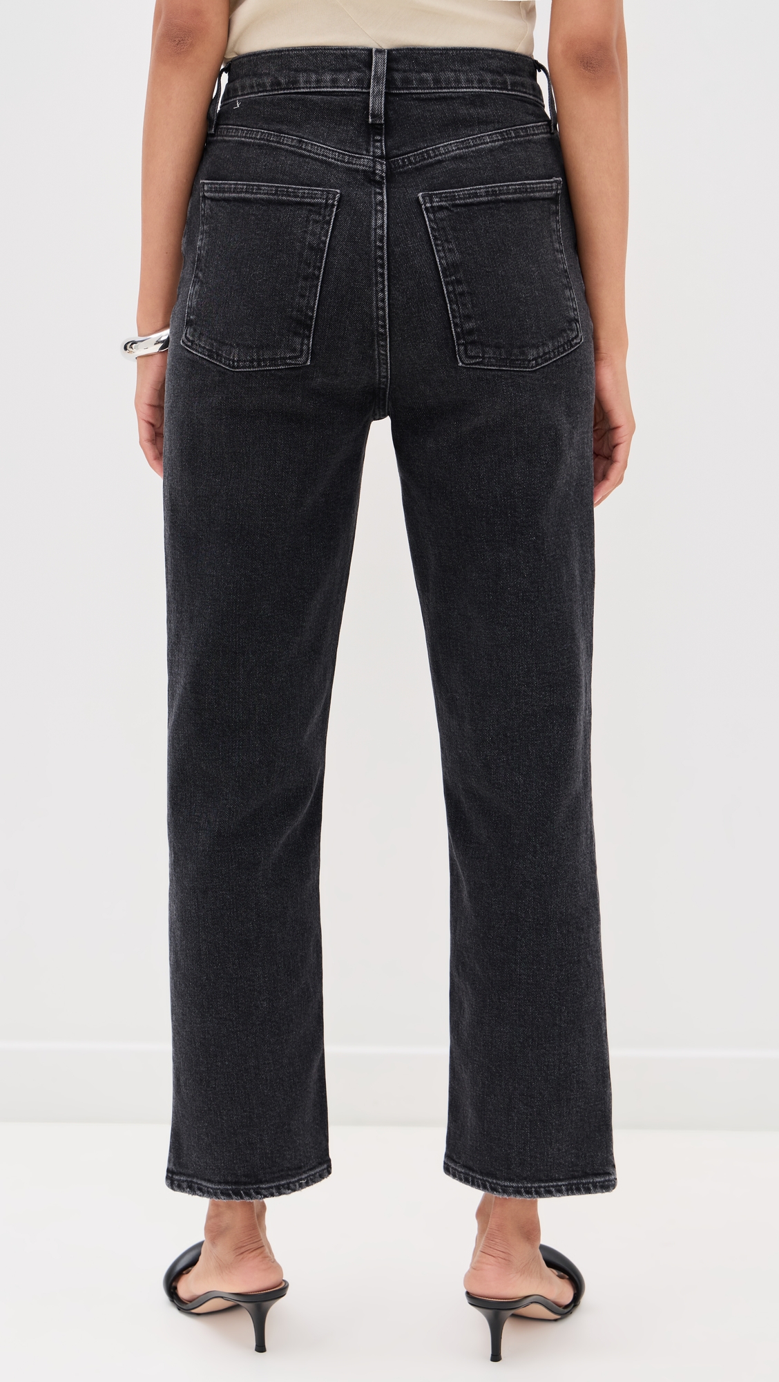 Agolde 90s Pinch Waist Crop High Rise Straight Jeans 27.5" thumbnail