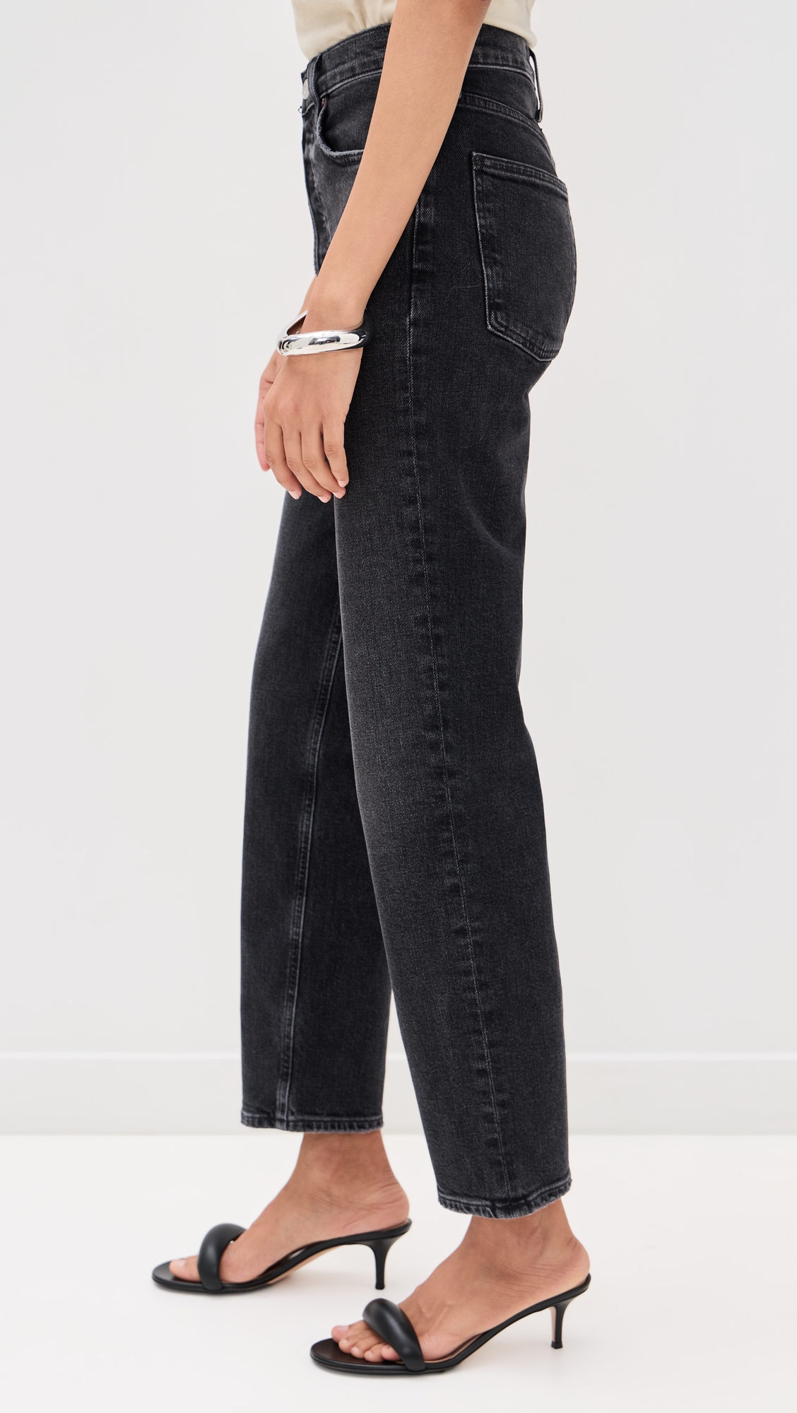 Agolde 90s Pinch Waist Crop High Rise Straight Jeans 27.5" thumbnail