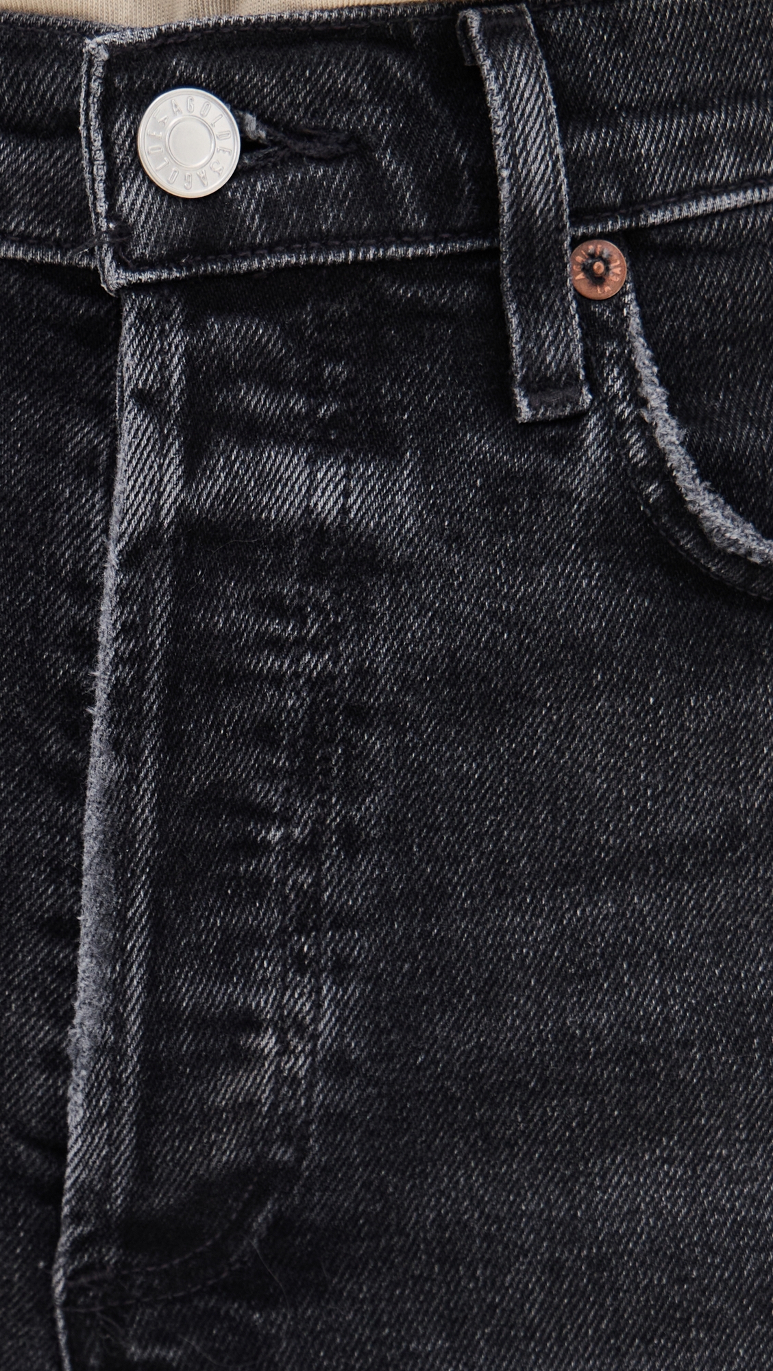 Agolde 90s Pinch Waist Crop High Rise Straight Jeans 27.5" thumbnail
