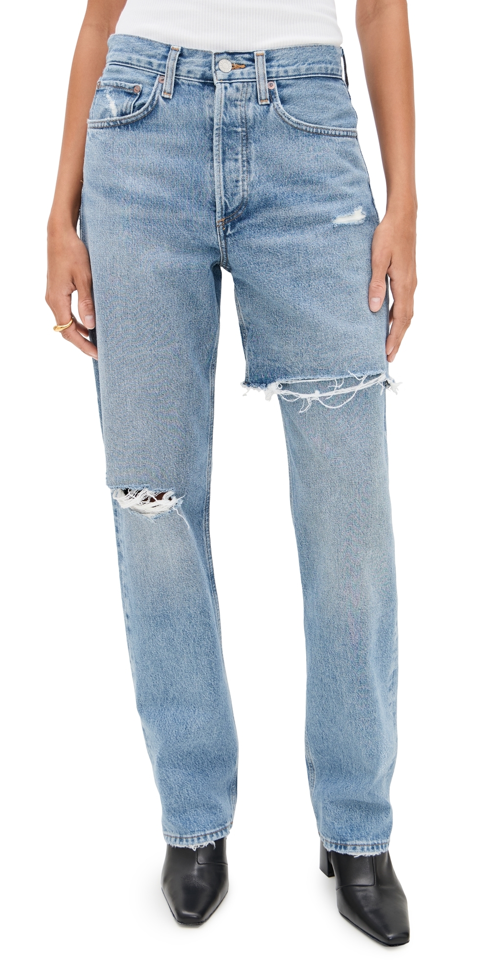 Agolde Amryn Jeans Release In Blue