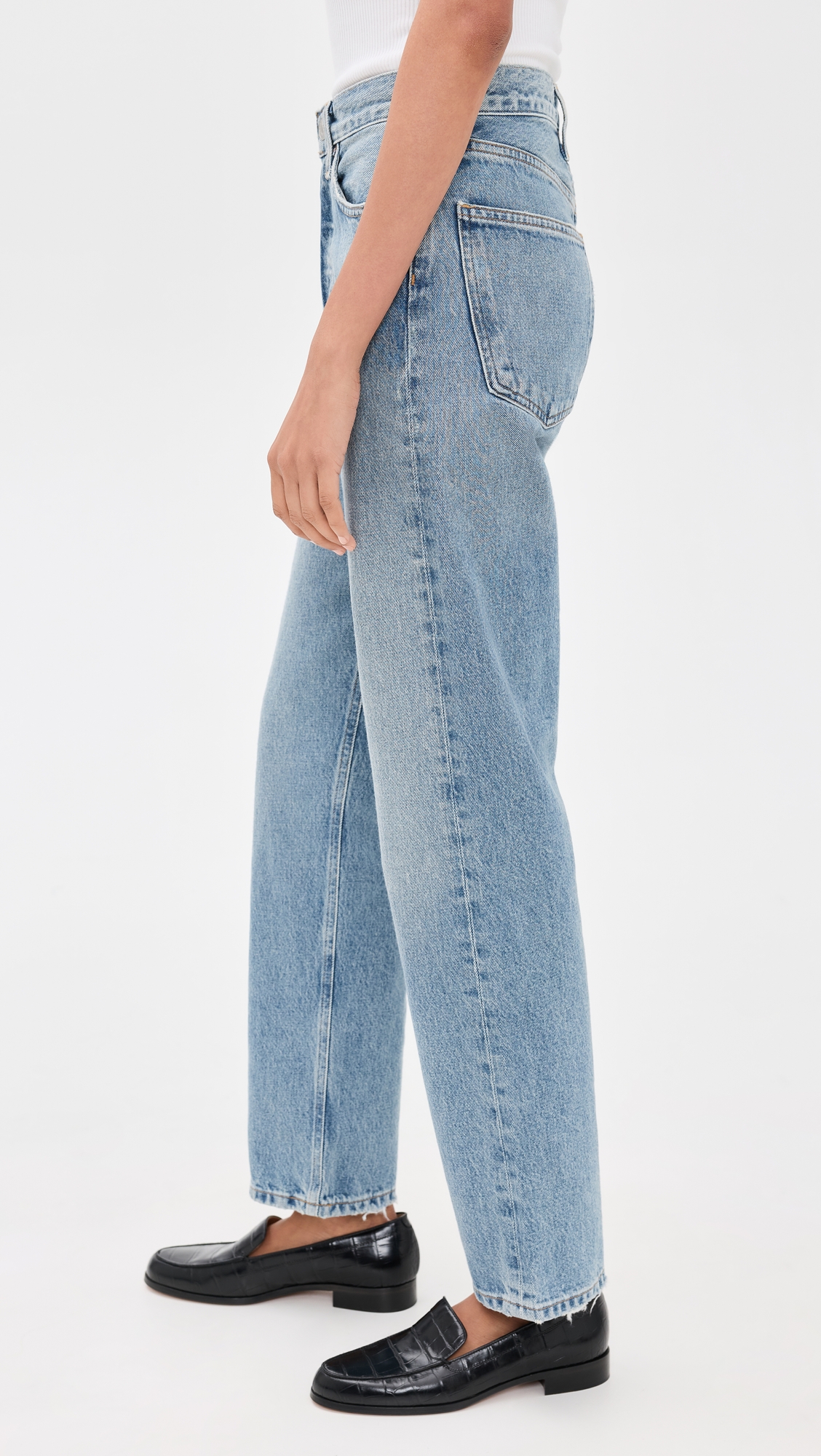 Agolde 90's Pinch Waist High Rise Straight Jeans thumbnail