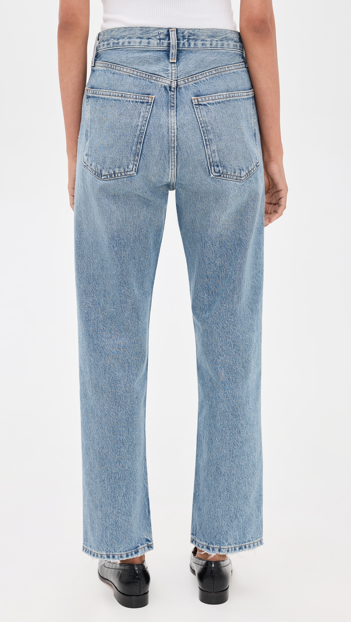 Agolde 90's Pinch Waist High Rise Straight Jeans thumbnail