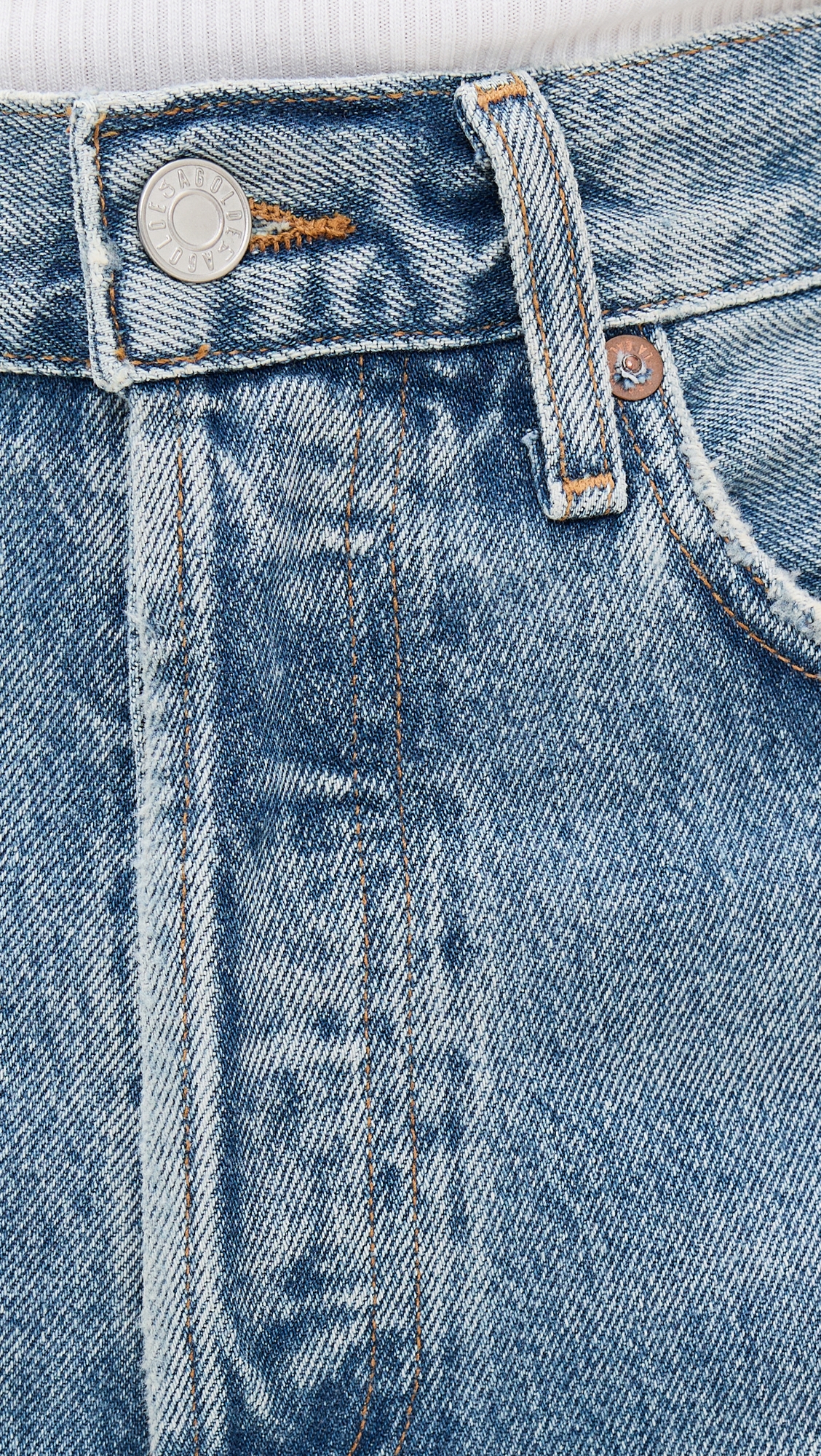 Agolde 90's Pinch Waist High Rise Straight Jeans thumbnail