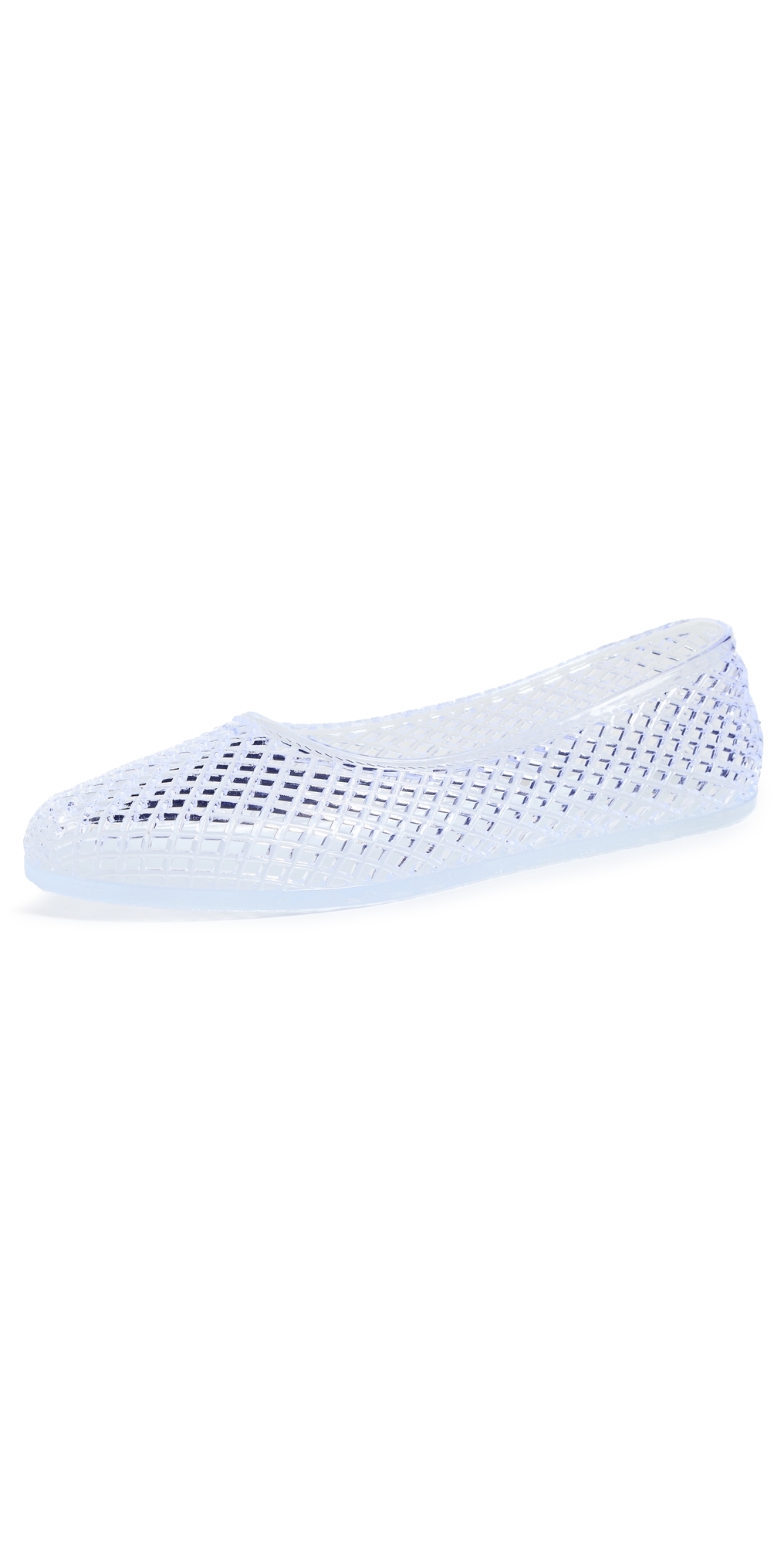 Ancient Greek Sandals Iro Jelly Ballerina Shoes In Clear