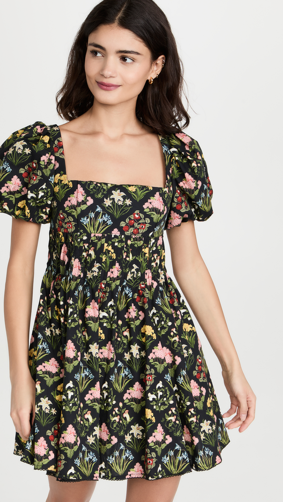 Caramelo Magdalena Mini Dress
