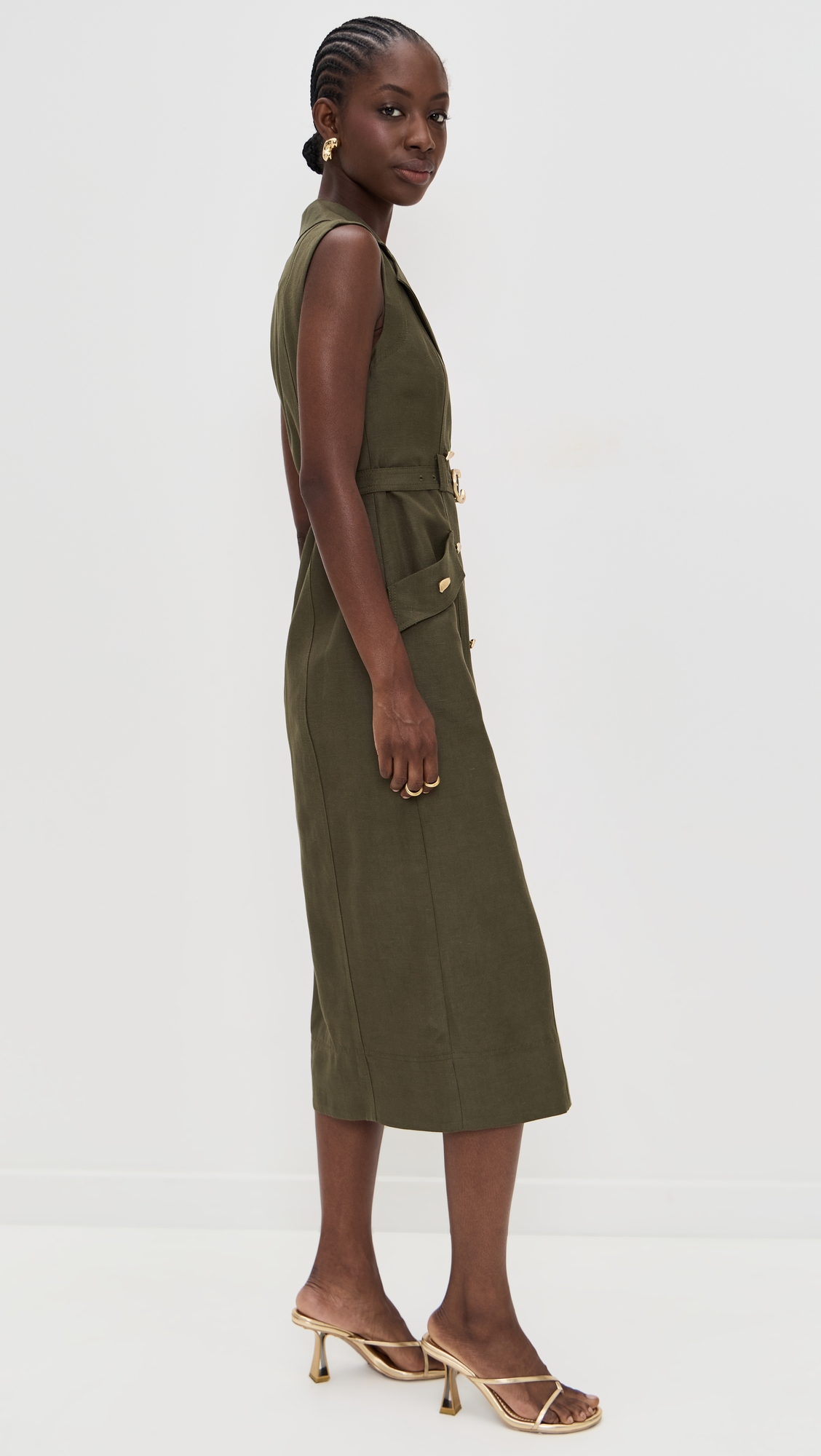 Aje Blake Utility Midi Dress thumbnail