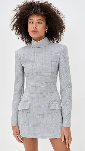 AKNVAS Toni Plaid Dress