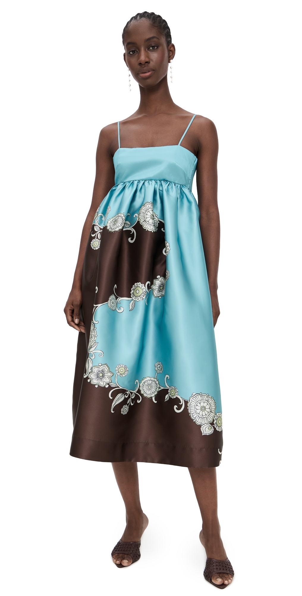 Alemais Gia Gown Multi In Blue