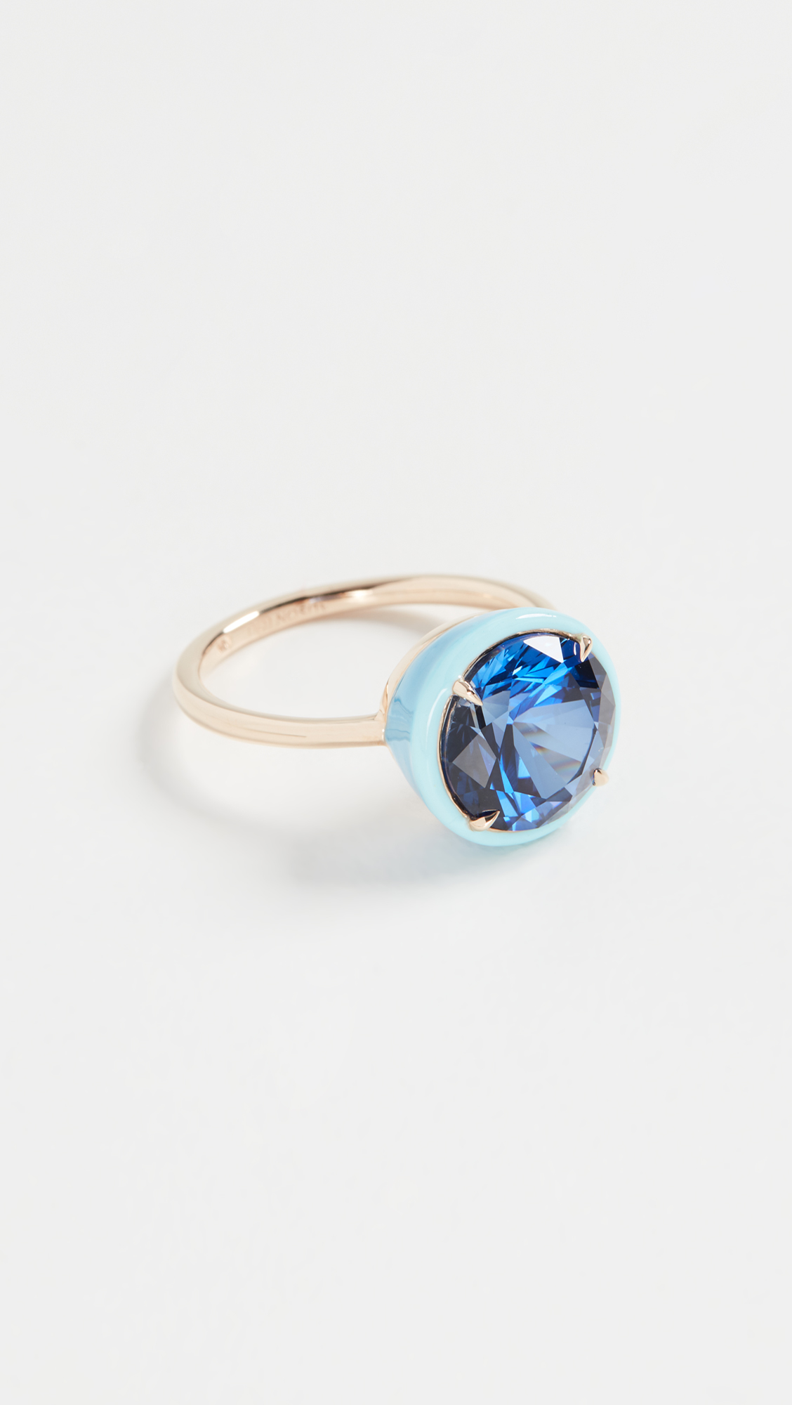 Round Sapphire Cocktail Ring