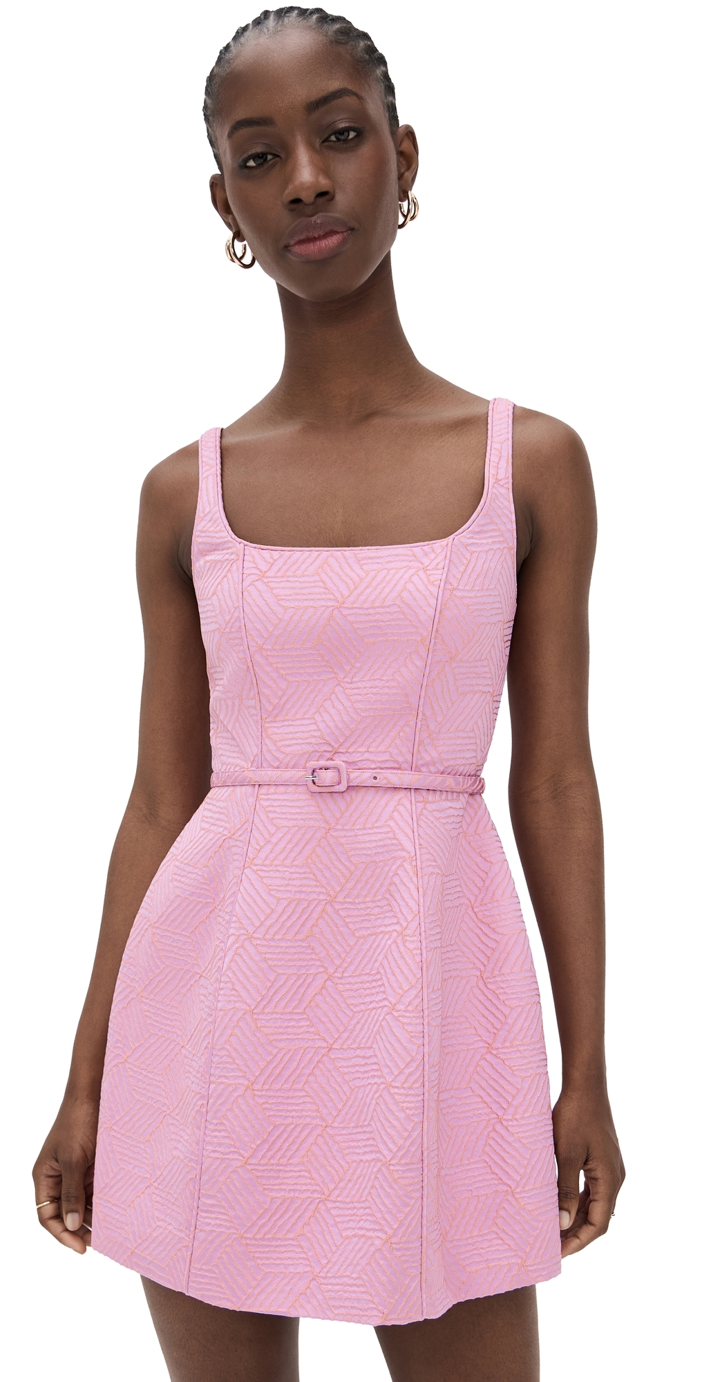 Alexis Bijoux Dress In Rose Illusion In Pink