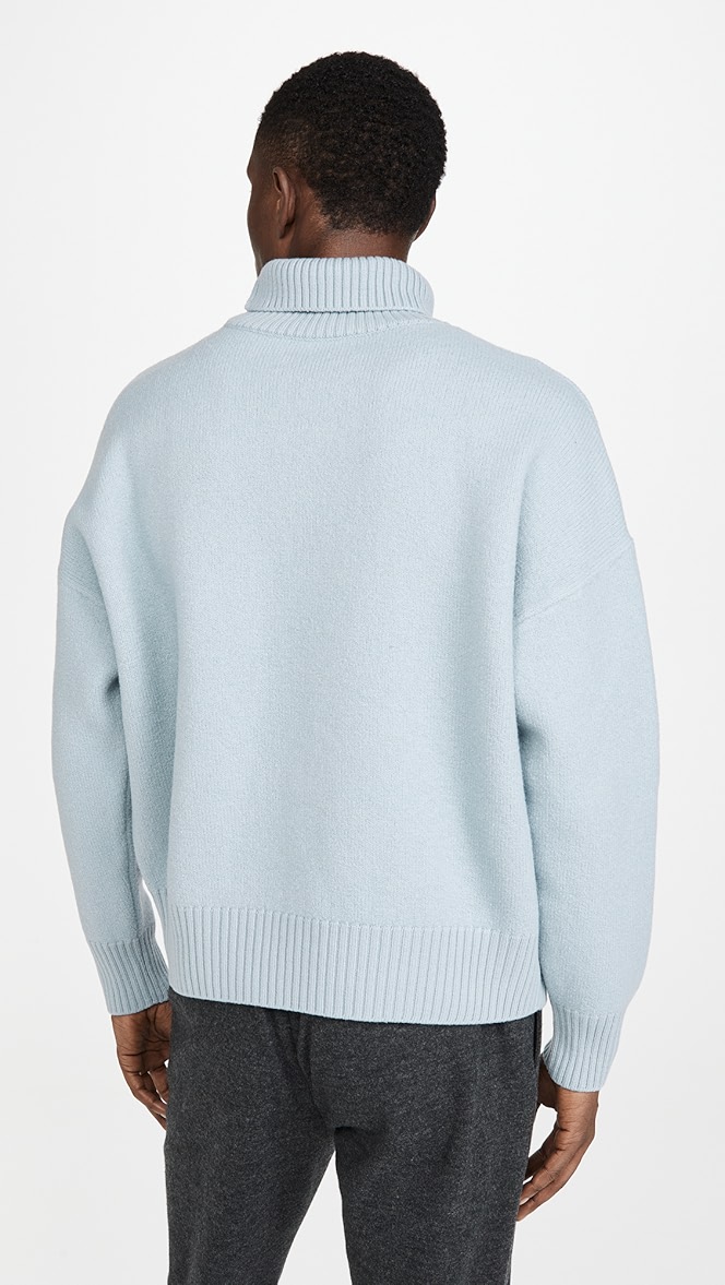 Ami blue sweater clearance