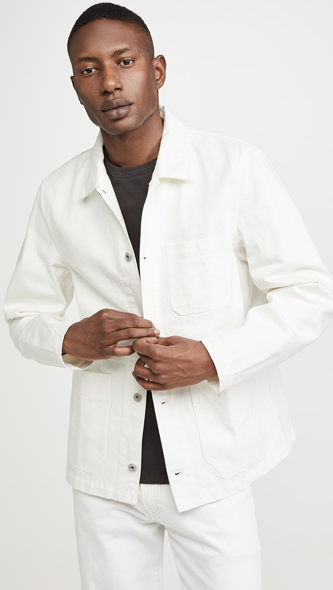 White denim blazer Clearance