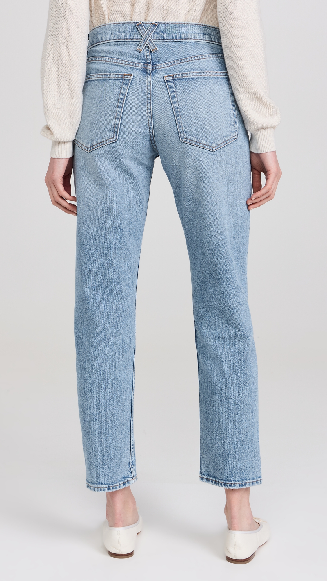 Alex Mill The Amber Mid-Rise Slim Jeans thumbnail