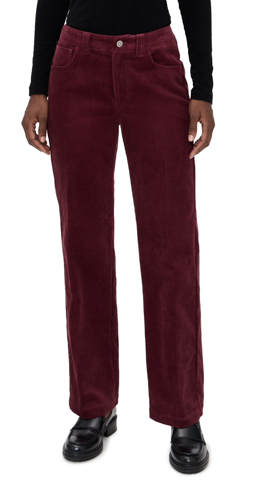 Alex Mill Camden Corduroy Pants Burgundy In Burgundy
