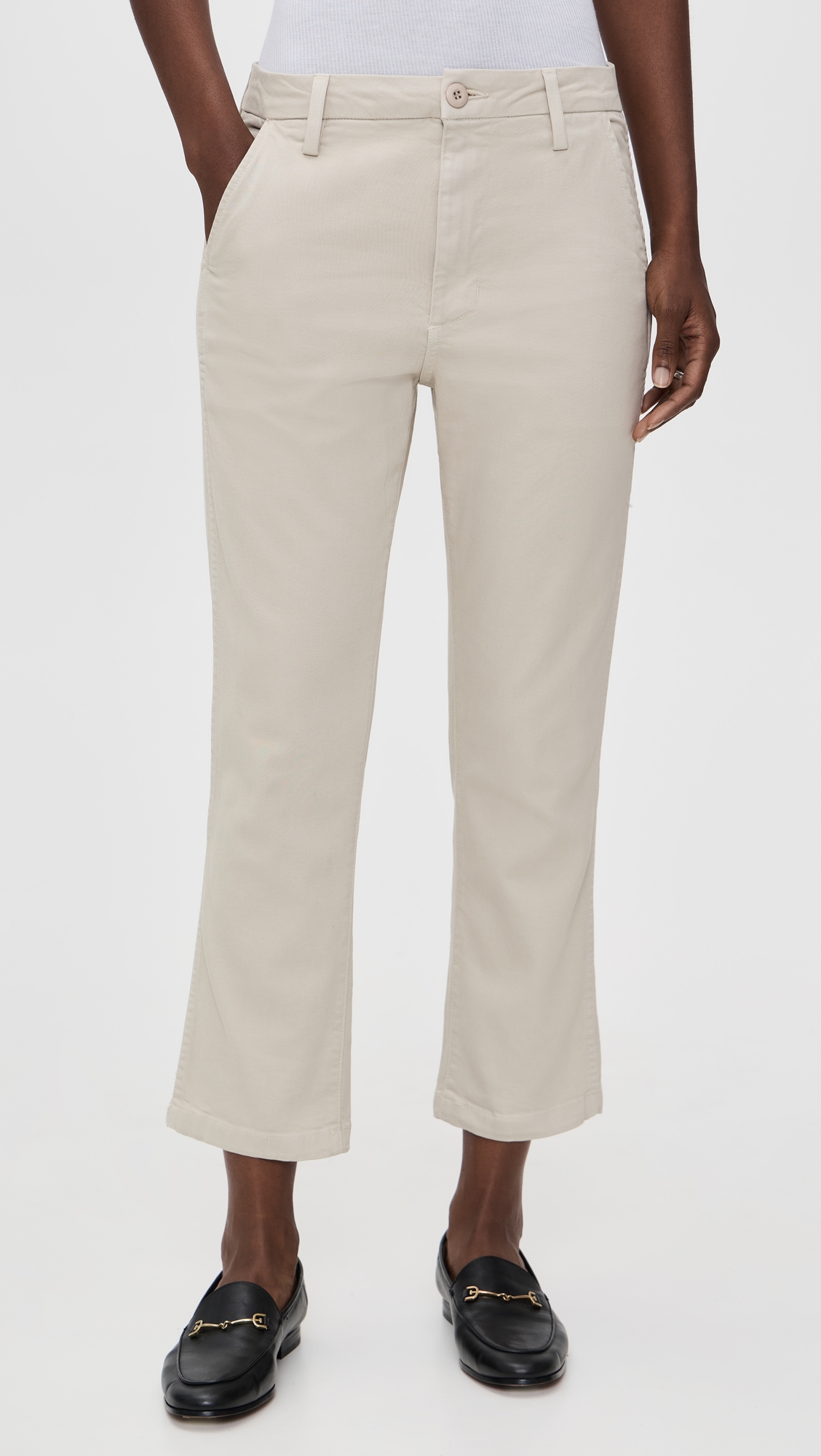 AMO Easy Trouser Relaxed Crop Straight Trousers