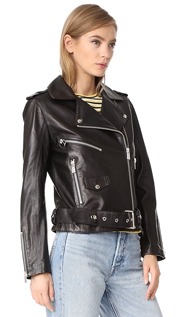 ANINE BING Soft Leather Jacket | SHOPBOP
