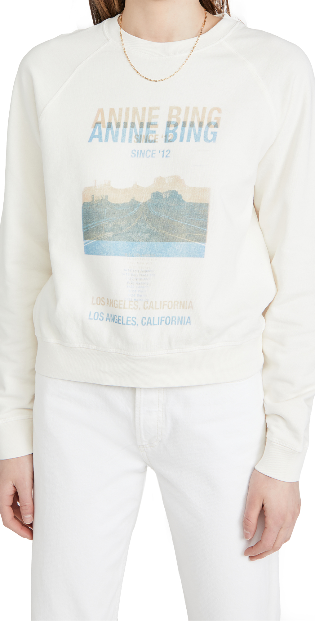 Anine bing arlo sweatshirt clearance