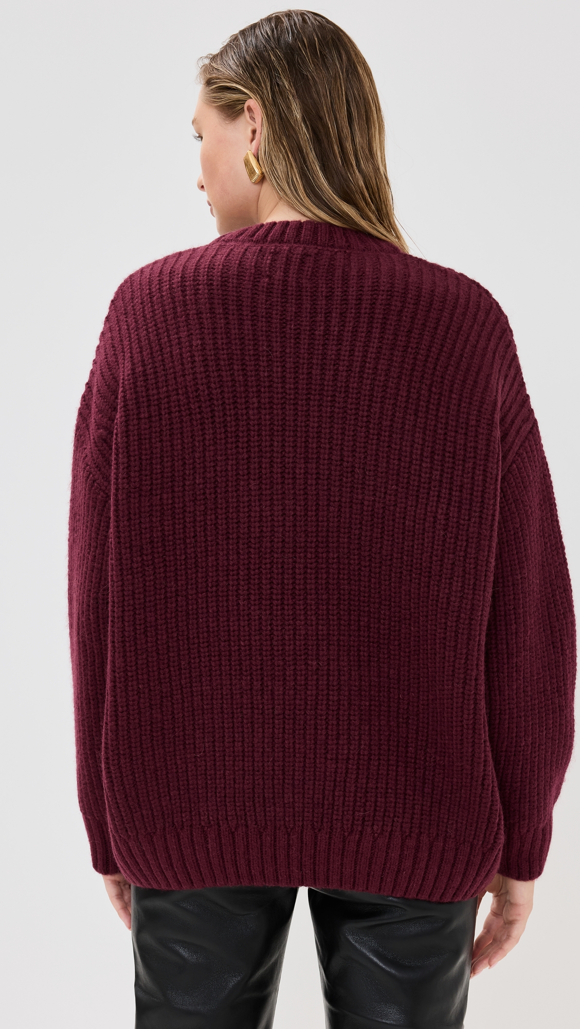 ANINE BING Sydney Crew Signature Sweater thumbnail