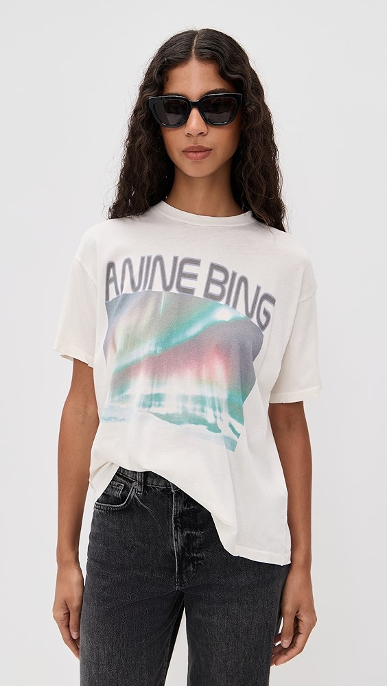 ANINE BING Wes Painted Muse Tee | Shopbop