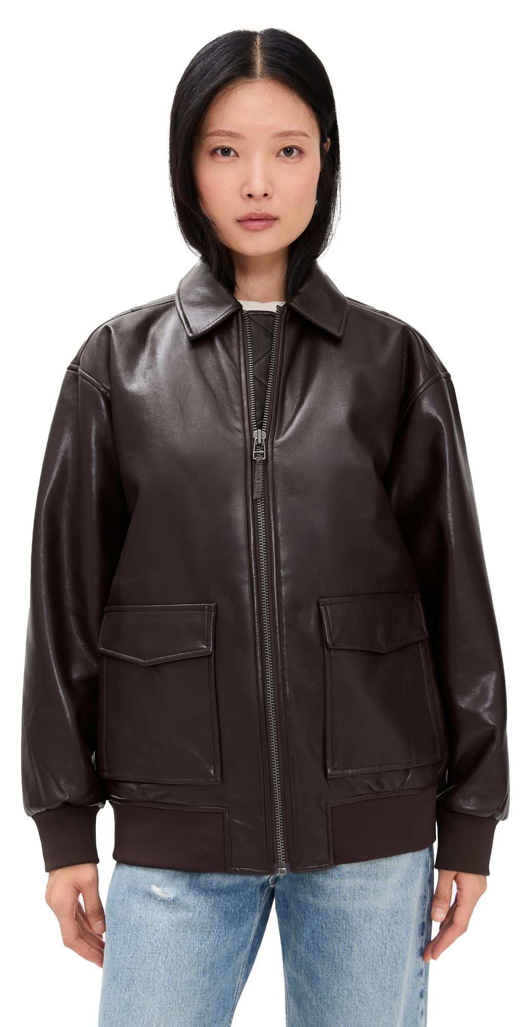 Anine Bing Kelanie Jacket In Brown