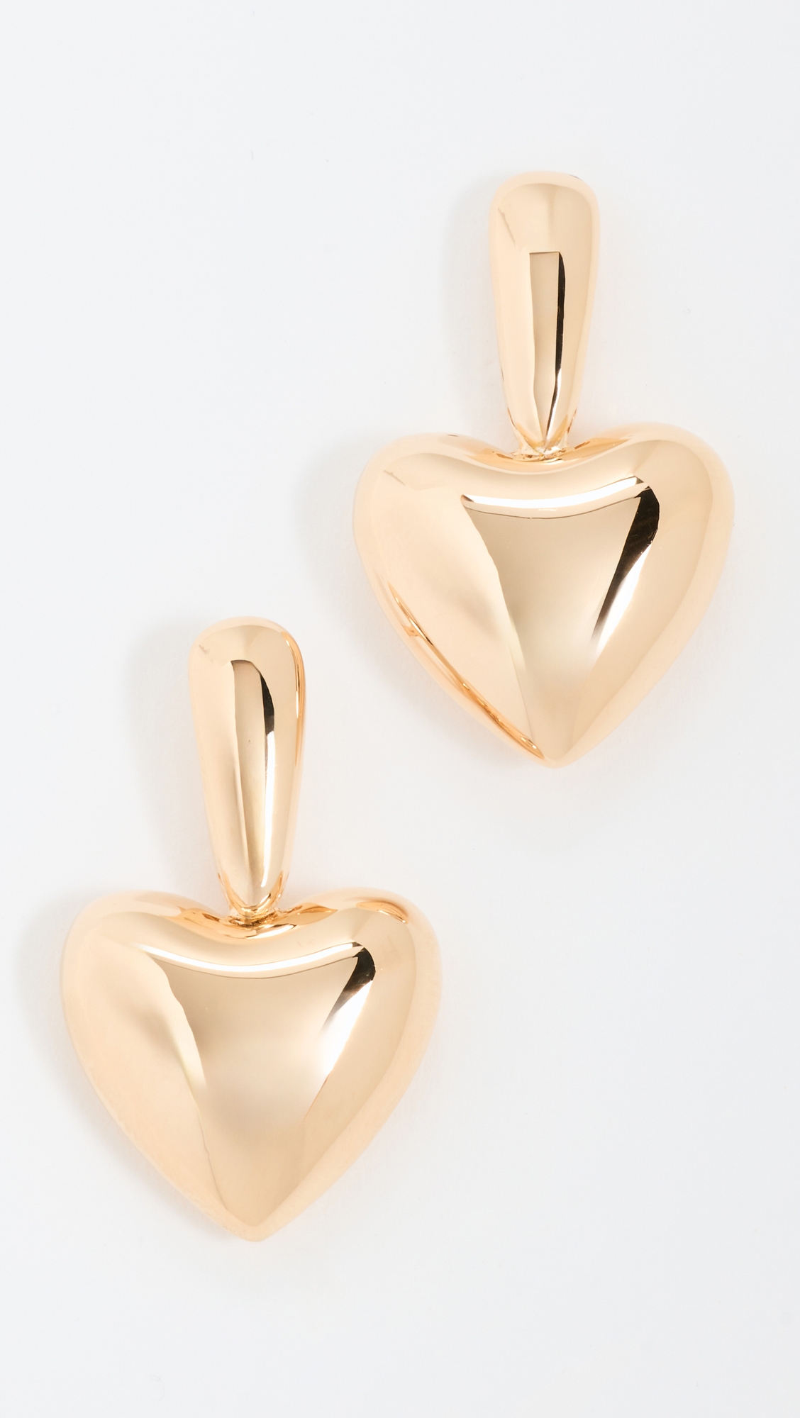Annika Inez Voluptuous Heart Drop Earrings | Shopbop