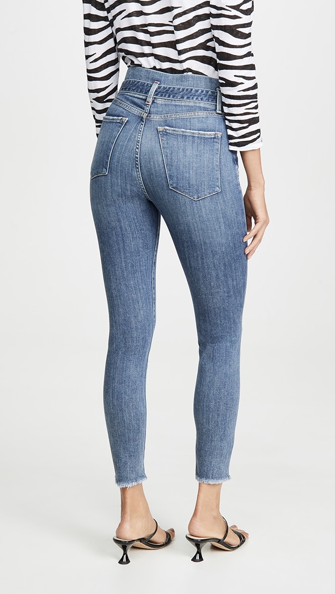 alice and olivia ripped jeans