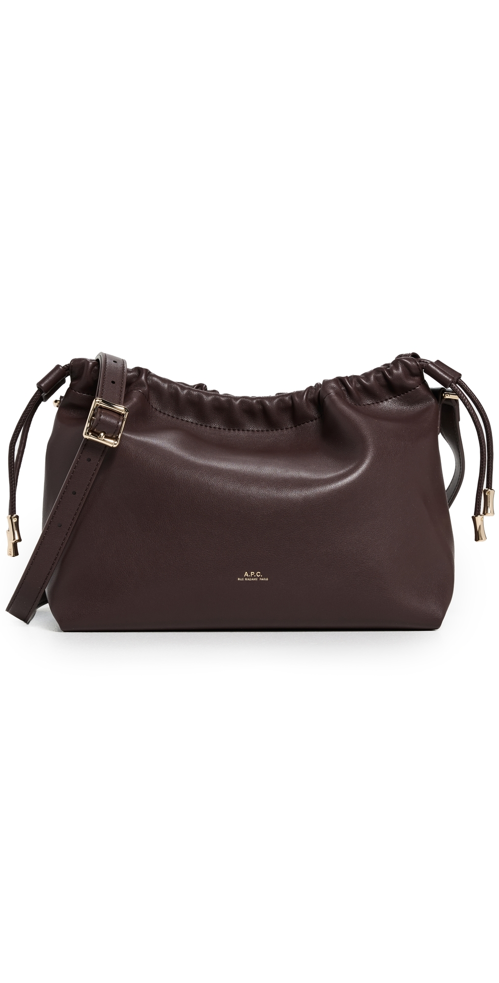 Apc A. P.c. Ninon Sac Cae Dark Brown In Brown
