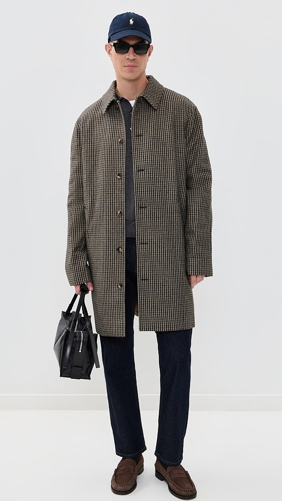 A.P.C. Mac Paul Overcoat | Shopbop