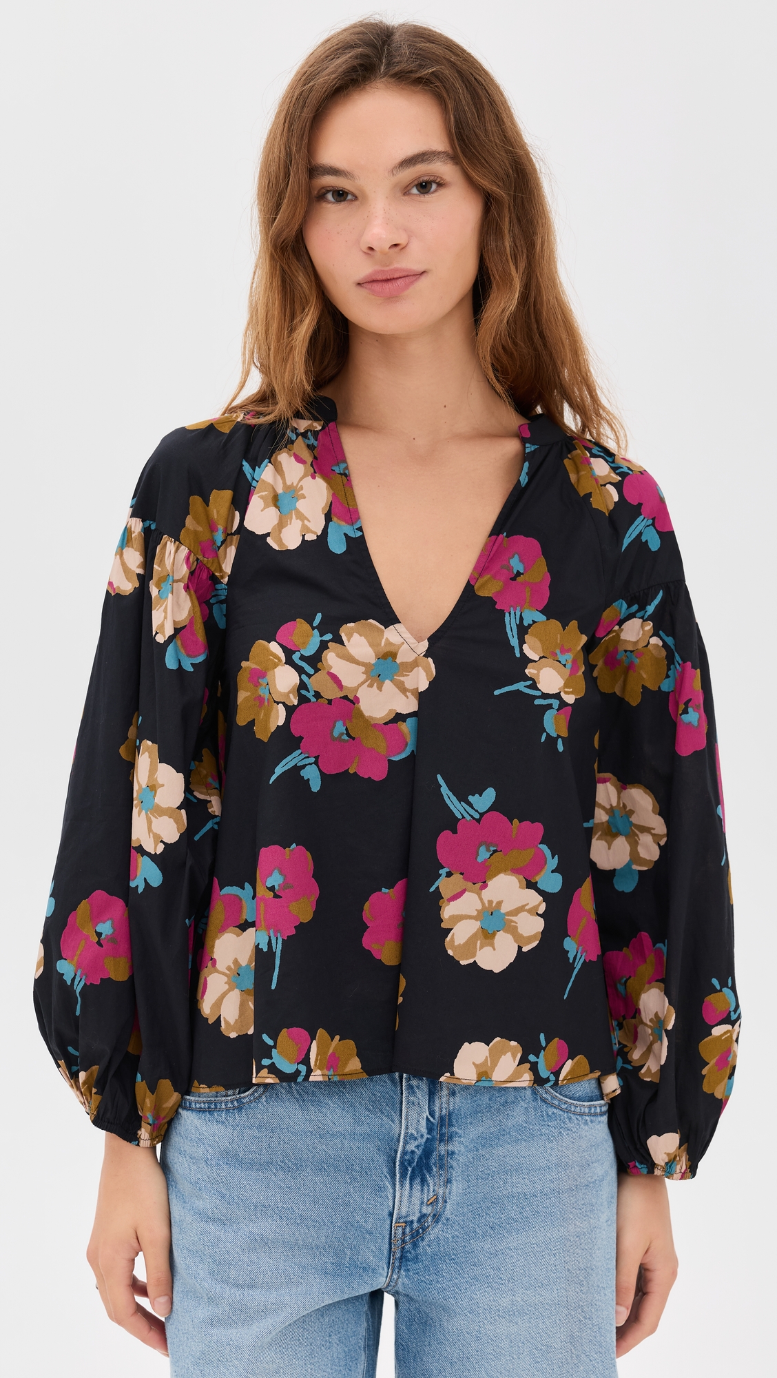 Apiece Apart Anfa Shirred Top