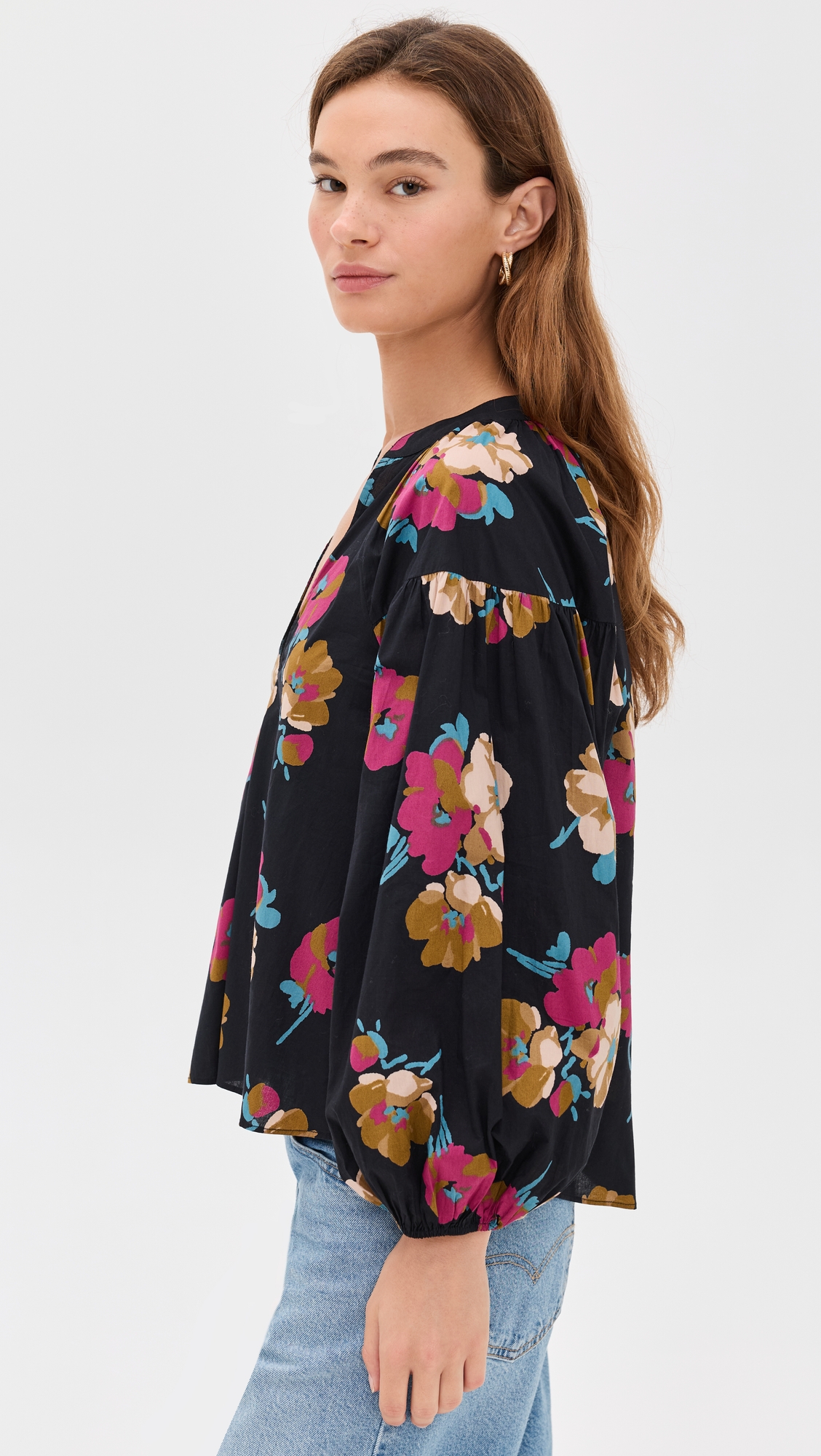Apiece Apart Anfa Shirred Top