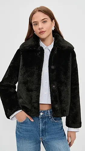 Apparis Elis Faux Fur Coat