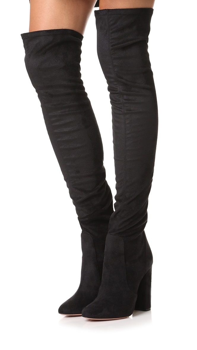 aquazzura thigh high boots
