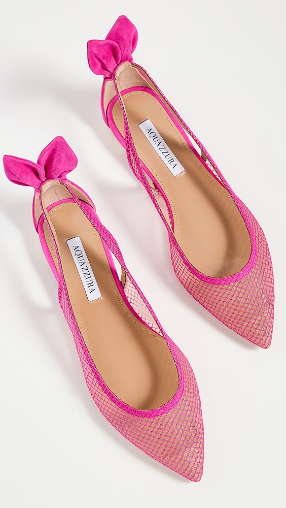 aquazzura bow tie ballet