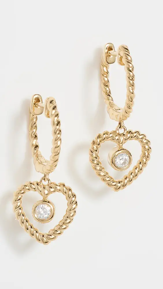 Agape diamond earrings cheap