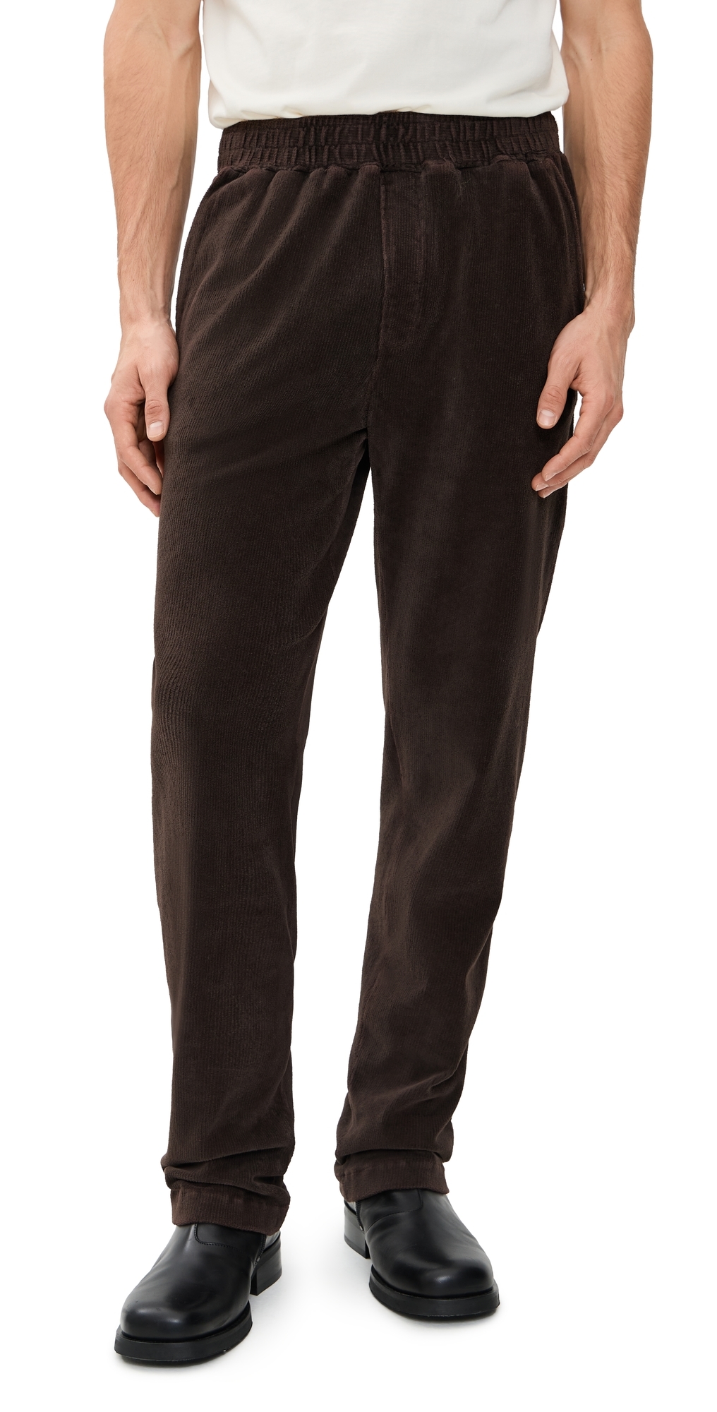 Asher David Sweatpants Chocolate In Black