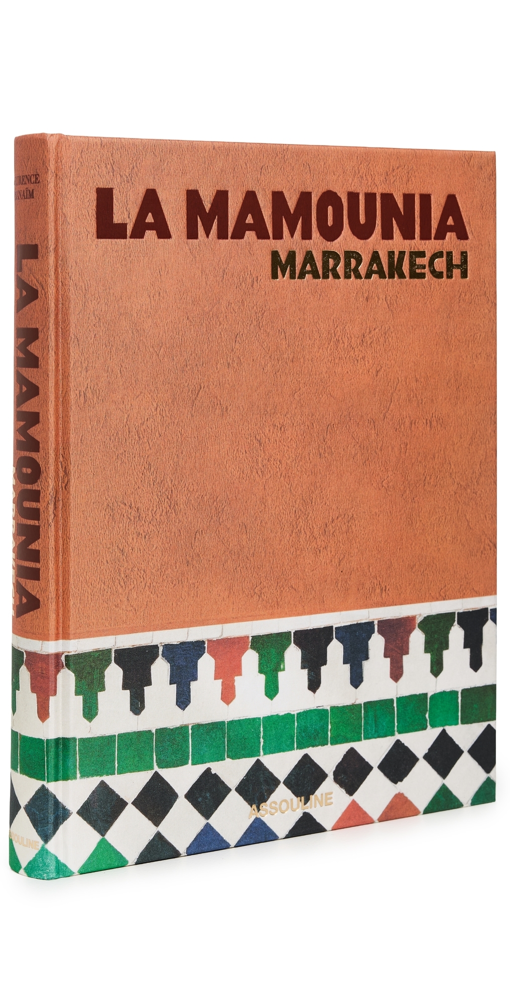 Assouline La Mamounia 100th Anniversary Book Orange In Multi