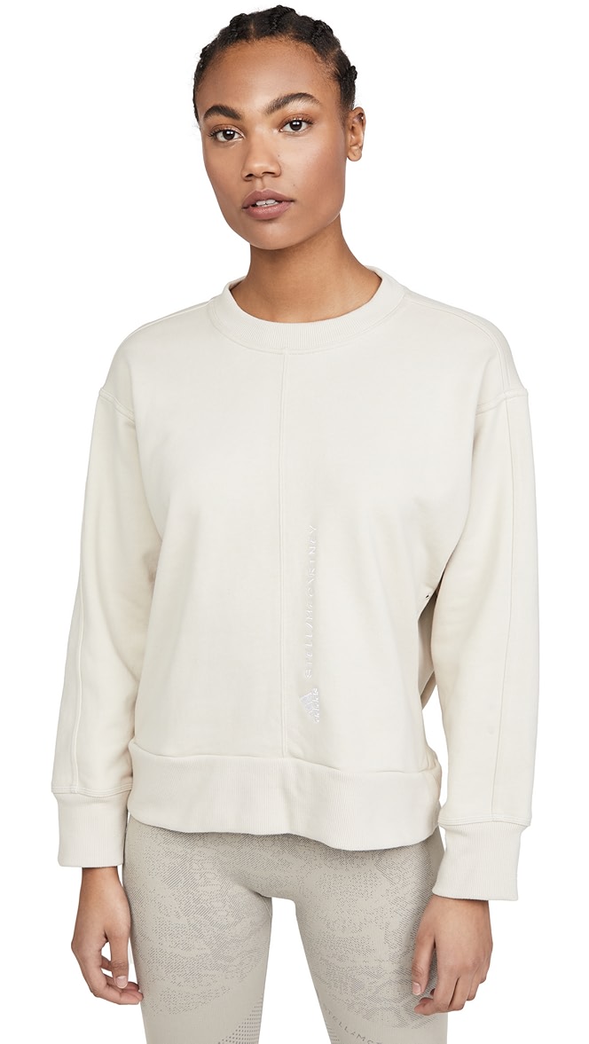 tan adidas sweatshirt