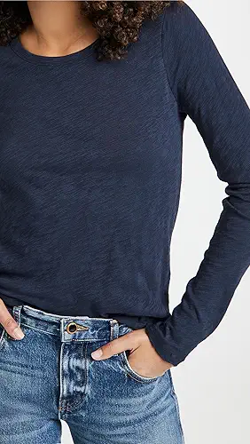 ATM Anthony Thomas Melillo Long Sleeve Destroyed Wash Tee