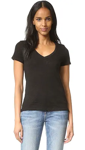 ATM Anthony Thomas Melillo Schoolboy V Neck Tee