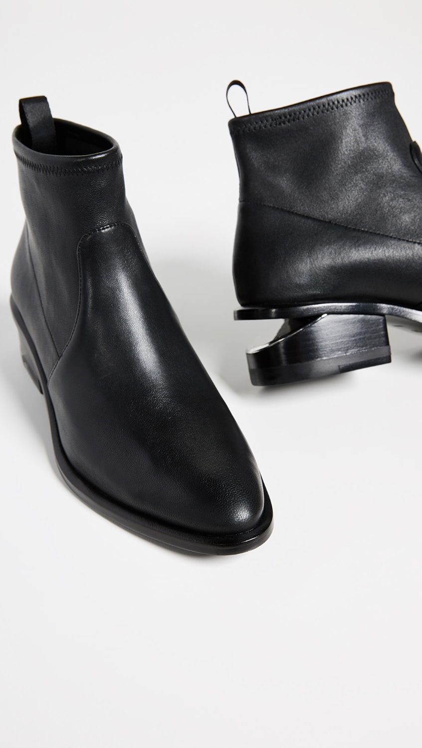 alexander wang kori stretch booties