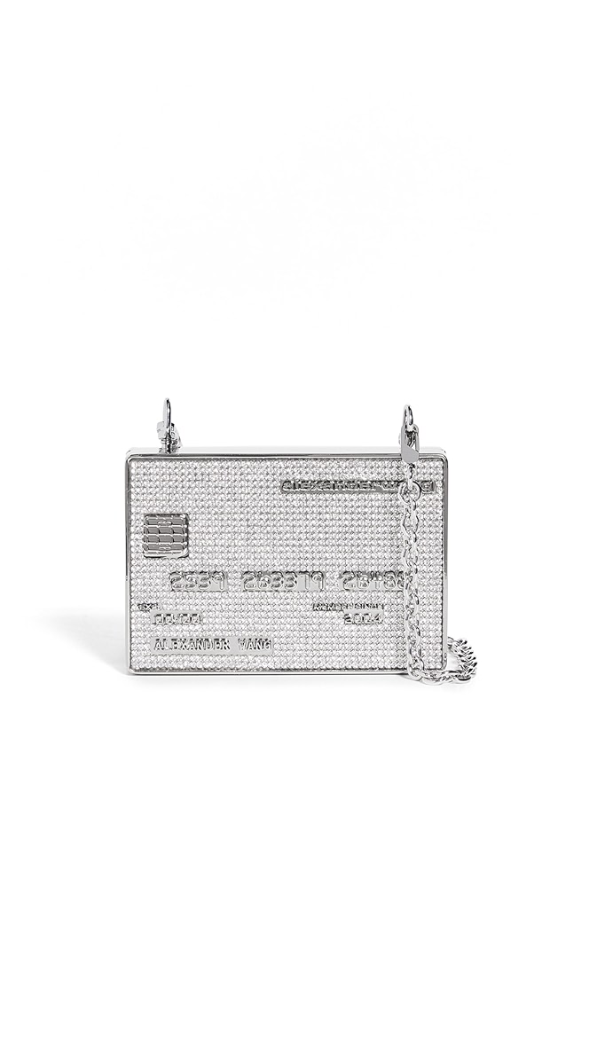 alexander wang credit card clutch