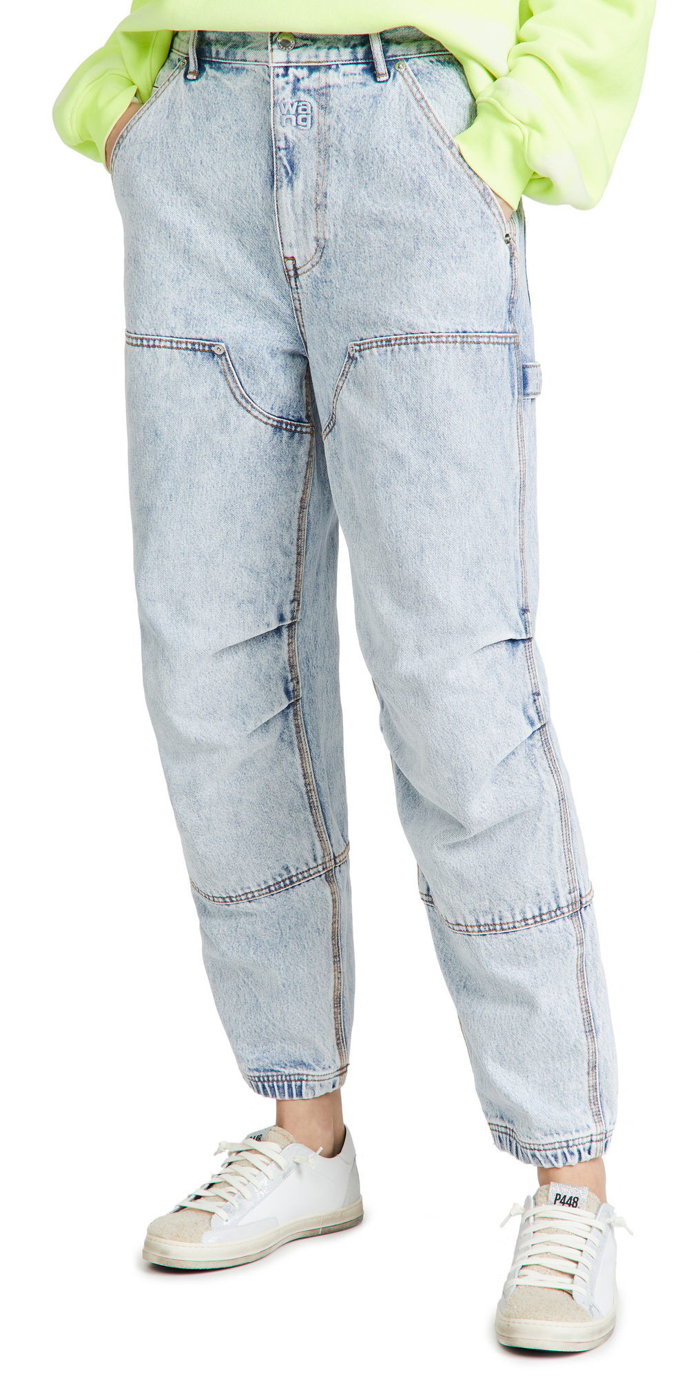 Alexander Wang Jeans Workwear In Blue