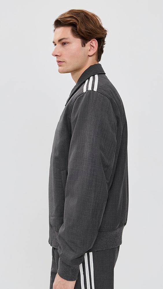 Adidas x Wales Bonner ボンバージャケット ブルゾン adidas adidas x Wales Bonner Satin Hood Jacket | Saks Fifth Avenue