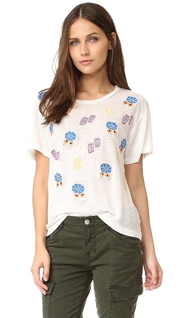 Banner Day Sunbathers Tee Shopbop Use Code Spring Save Up To 25