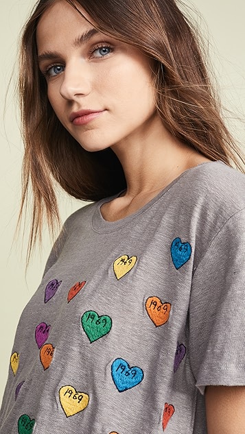 Banner Day 1969 Hearts Tee Shopbop