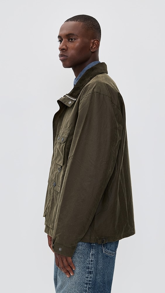 Barbour Barbour Re-Engineered Utility Bedale Wax Jacket | Shopbop