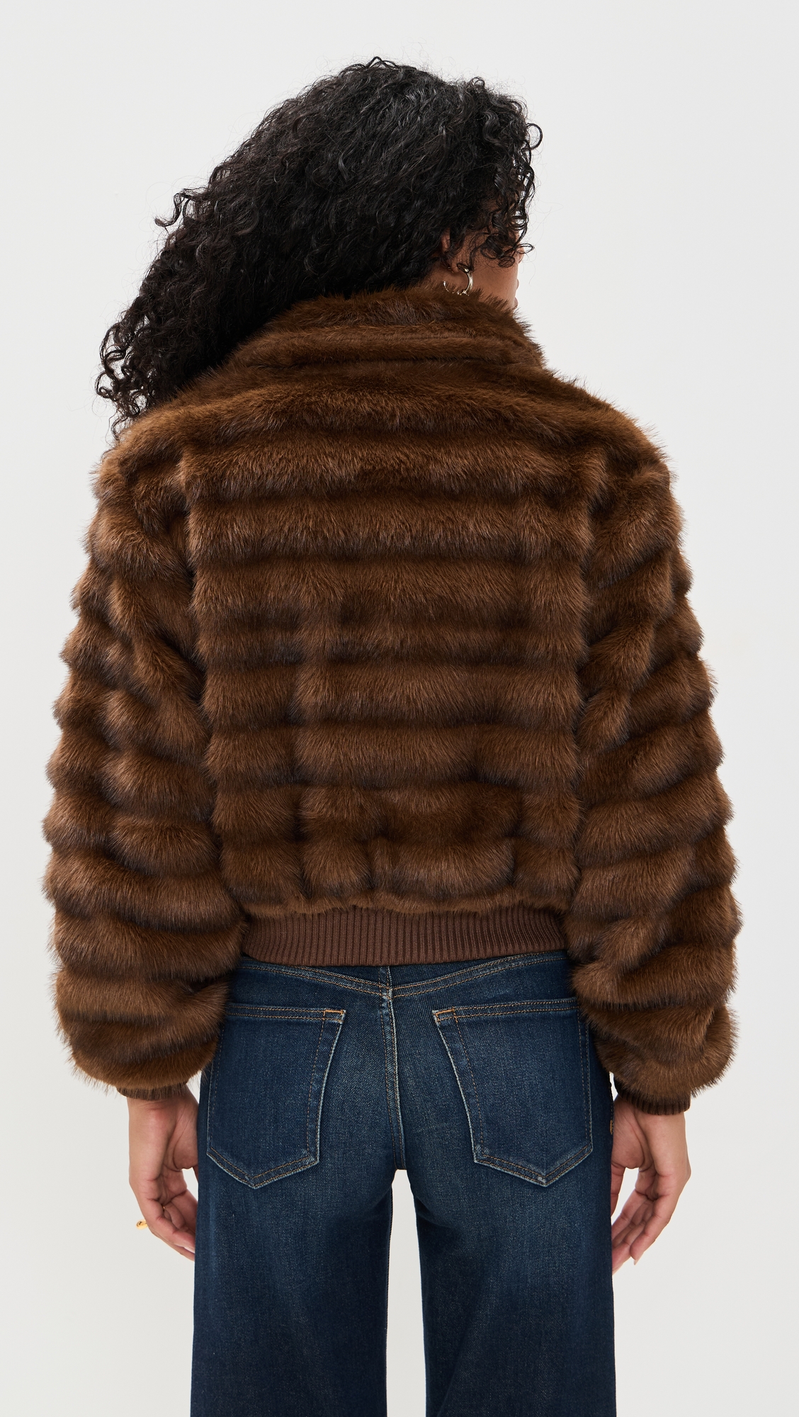 Bailey Rose Short Fur Coat