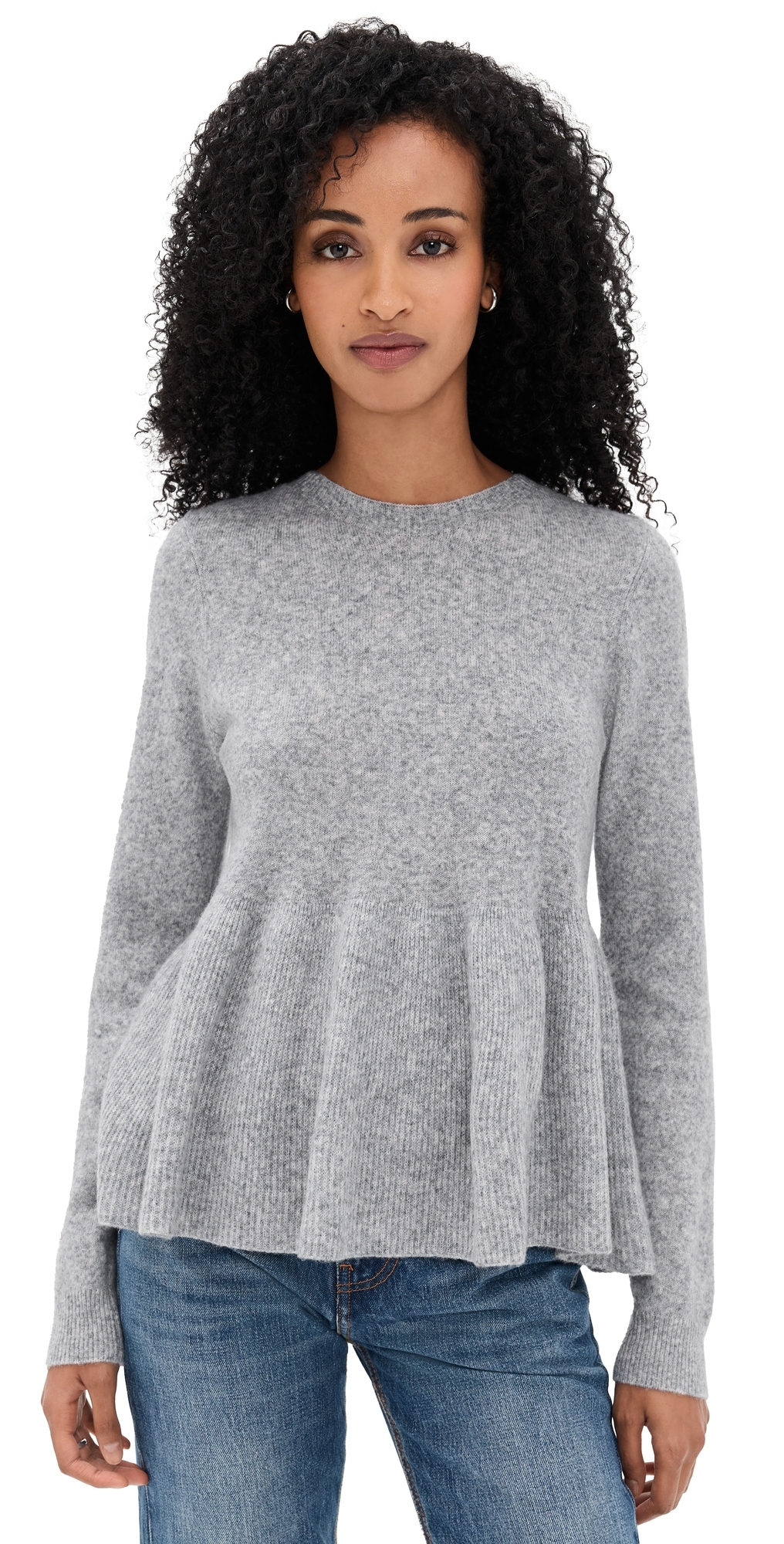 Ba&sh Salama Sweater Grischine In Gray