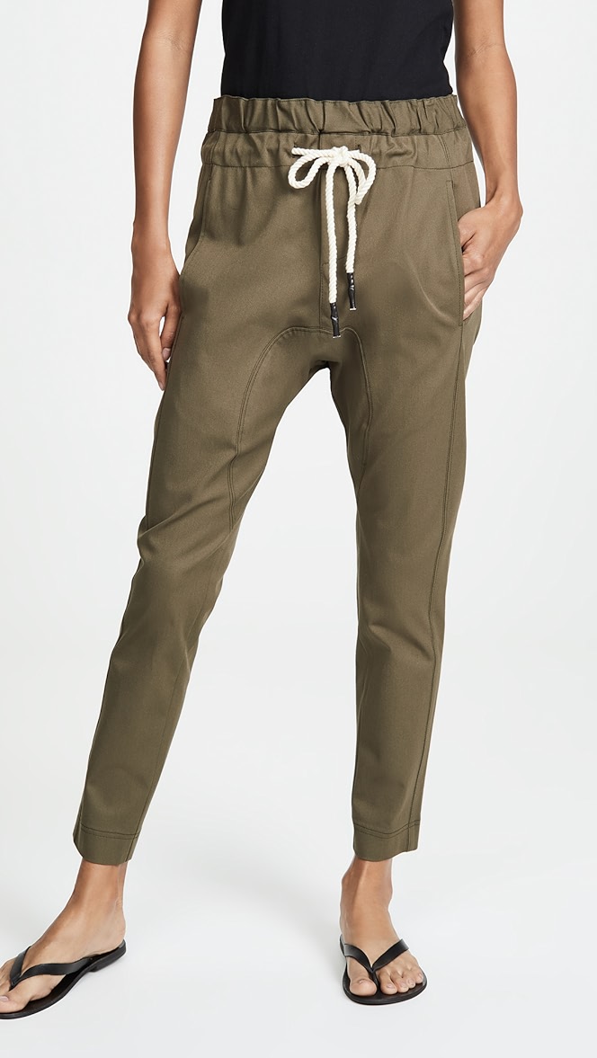 Bassike stretch relaxed pant Clearance