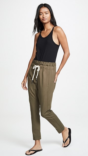 Bassike stretch relaxed pant Clearance